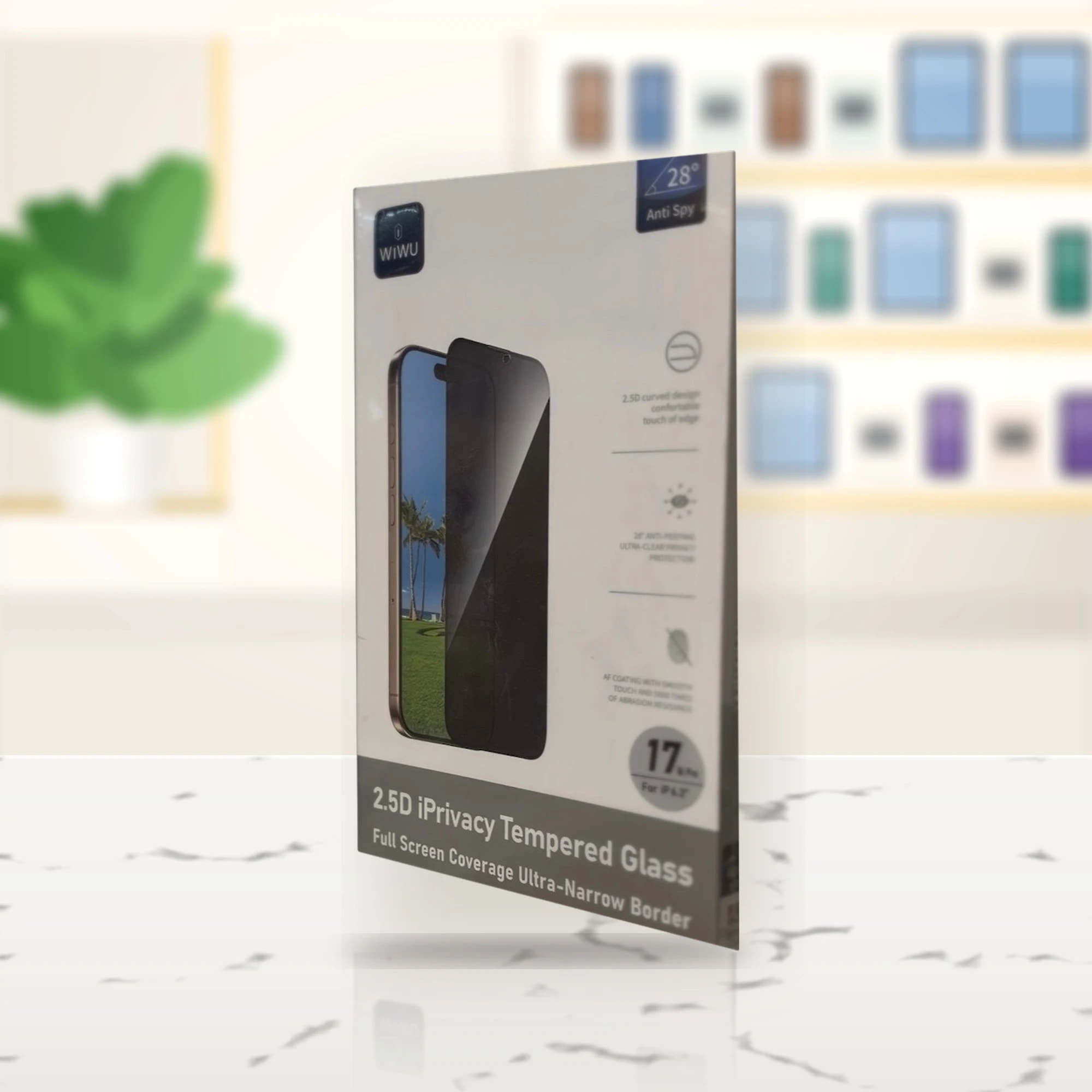 WIWU iPhone 17 / 17 Pro iPrivacy Hayalet Cam